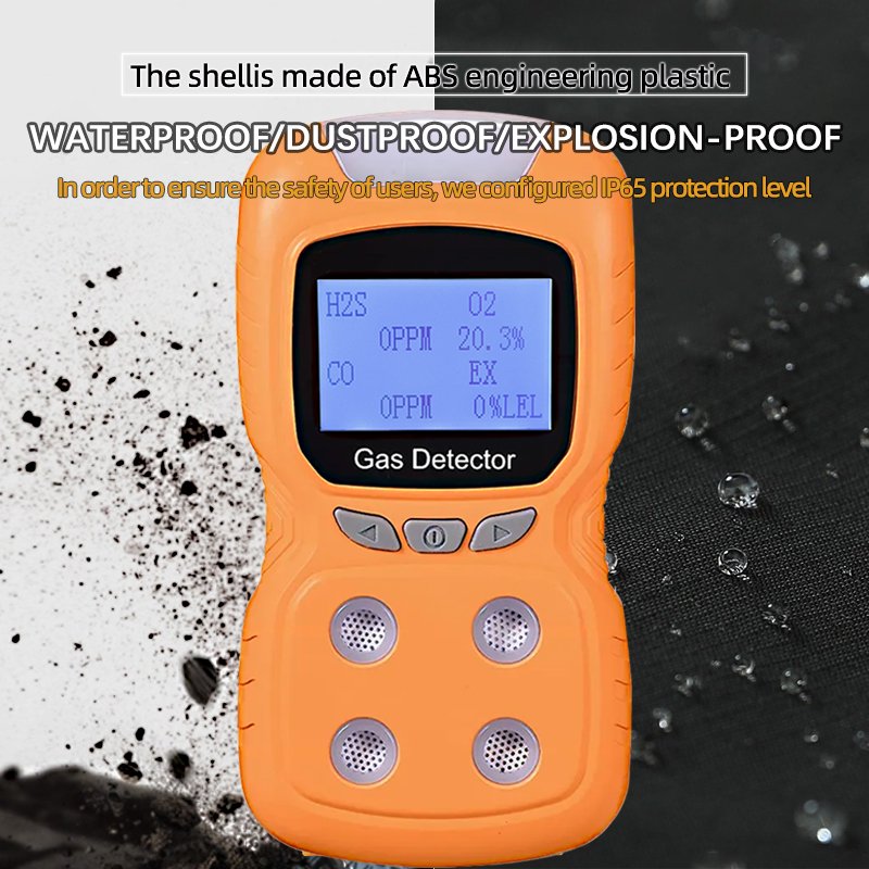 Four In One Gas Detector Original Imported sensors Composite Handheld Alarm portable meter Multi blood gas analyzer