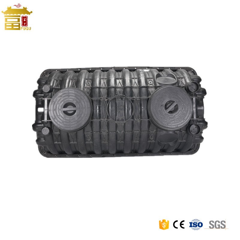 PP Underground Three Chambers Digester Cesspool Tanks Septic Tanks Wastewater Treating System