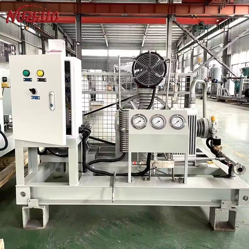 NUZHUO Long Standing Experience in Gas Booster Compressor Cost Saving Oxygen Cylinder Filling Machine