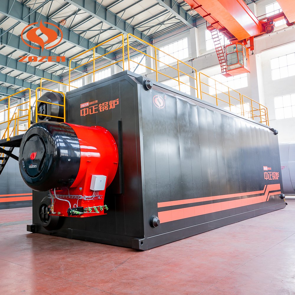 60Ton 80Ton 100Ton Industrial Oil Gas Fired Steam Boiler for building materials