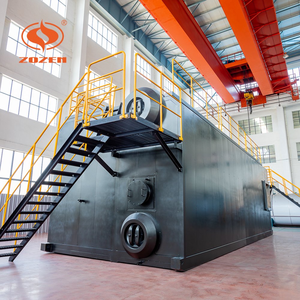 60Ton 80Ton 100Ton Industrial Oil Gas Fired Steam Boiler for building materials