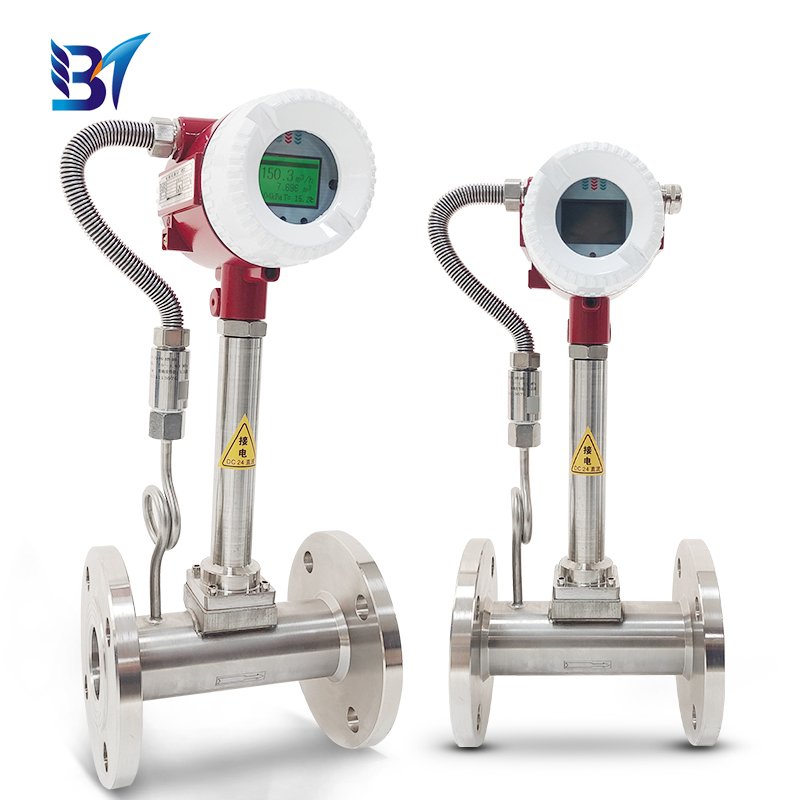 RS485 220v vortex flowmeter dn10 steam air gas vortex flowmeter