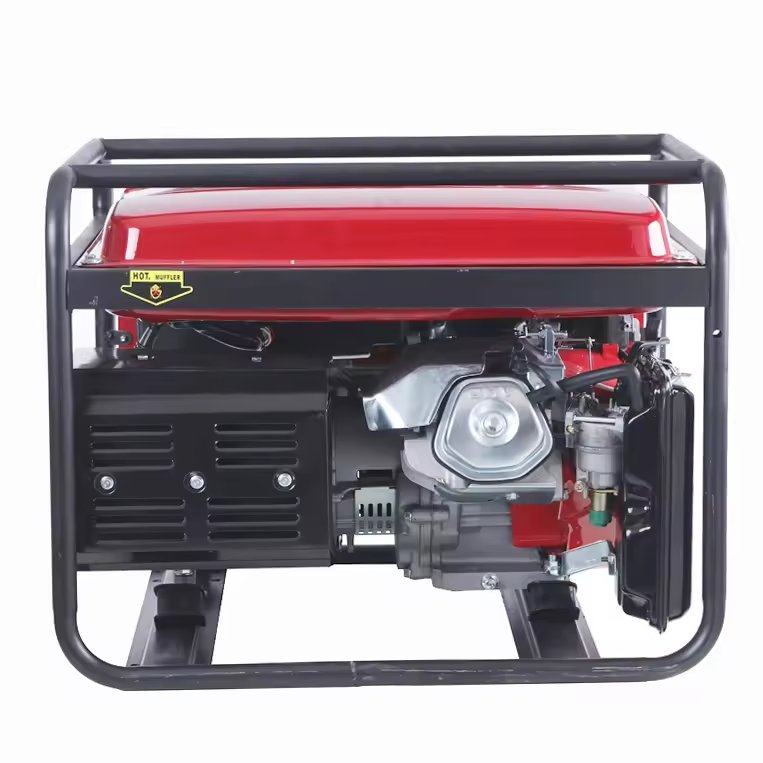 6.8kva Dual fuel generator 5kW gasoline LNG LPG CNG big power portable silent generator gas biogas generator dual fuel