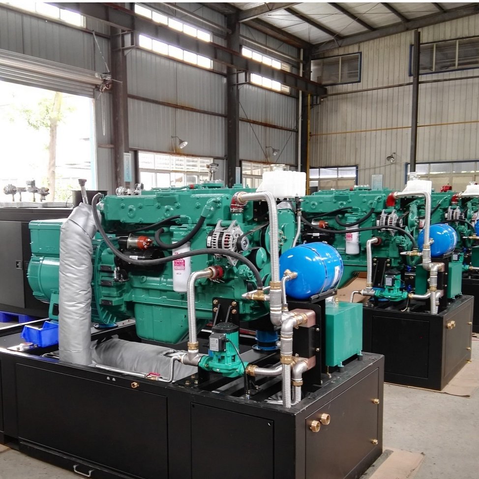 chinese manufacturer home use Farm Power Supply 40KVA 220V biogas generator price 30KW biogas generator set