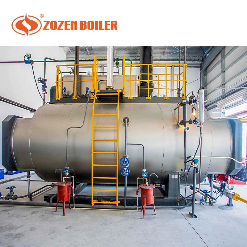 Versatile 6 ton gas heavy oil light oil crude oi boiler for brewery mill
