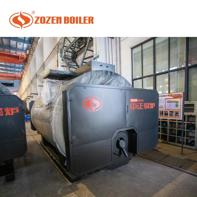 Versatile 6 ton gas heavy oil light oil crude oi boiler for brewery mill