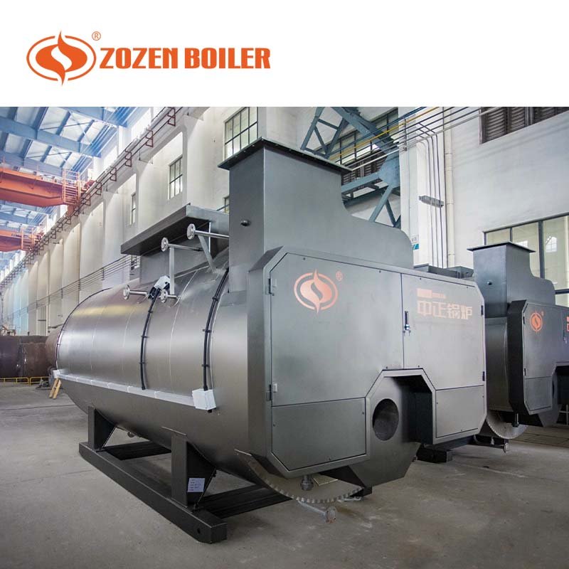 Versatile 6 ton gas heavy oil light oil crude oi boiler for brewery mill