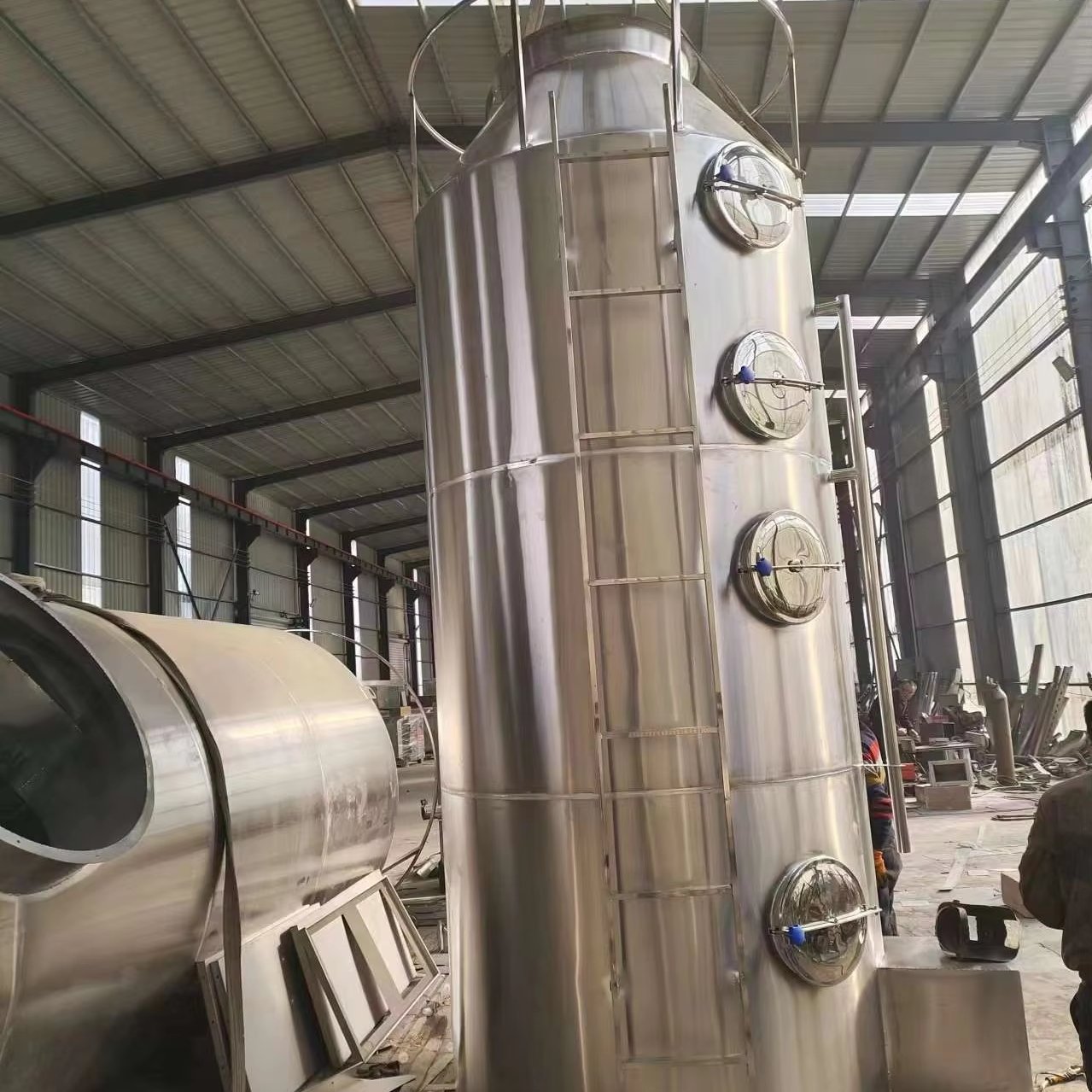 Environmental protection equipment biofiltration treatment waste gas cooling tower biogas purifier