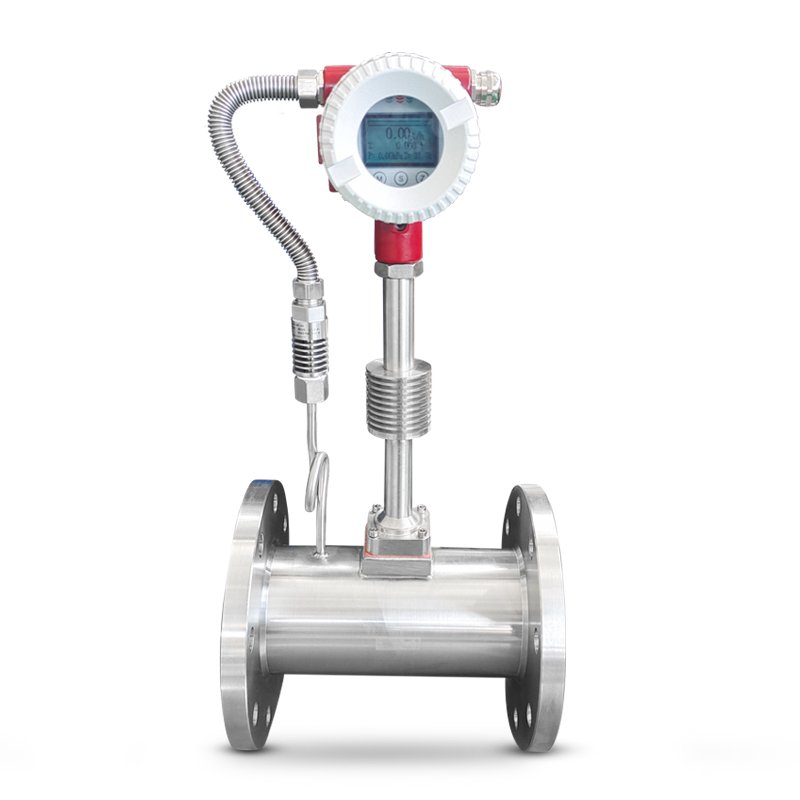 4-20mA argon gas natural gas flow meter vortex flowmeter for vapour