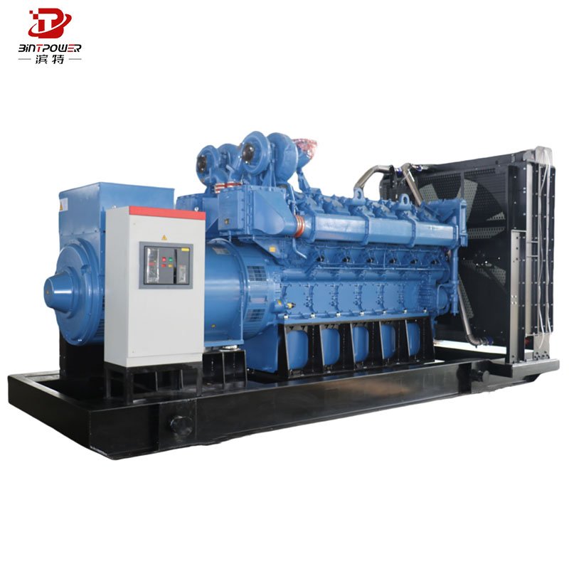 CUMMINSBio Gas 4 Cylinder Methane Gas/Biogas CUMMINS 100Kw 200Kw Natural Gas Generator