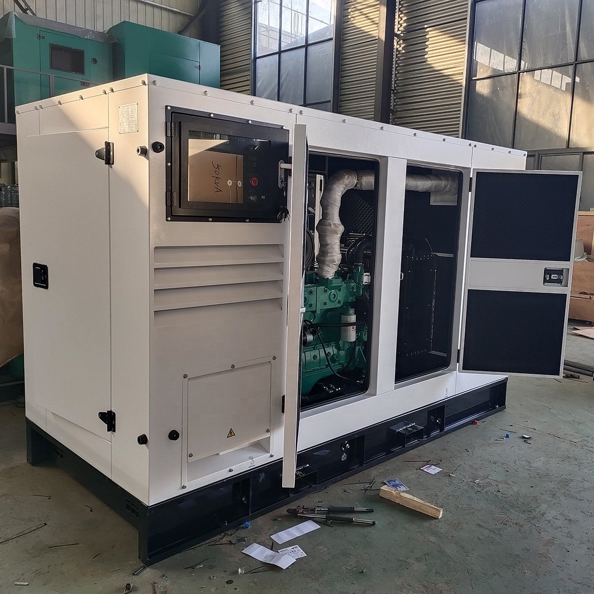 Gas Generator 120 kW 50Hz/60Hz Biogas Generator Set 150kVA Silent Natural Gas Generator 120kW