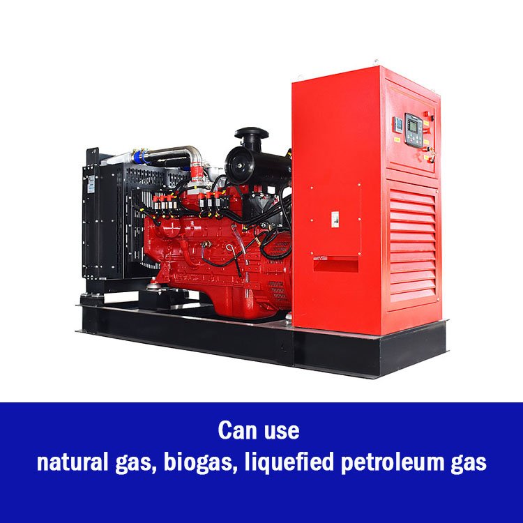 Price Of 80KW Biogas Generator Set With Generator Gas Engine LPG Gas Generator Set