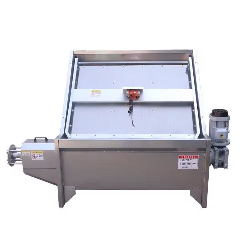 Full Automatic Wet And Dry Inclined Screen Animal Manure Water Biogas Slurry And Residue Solid-liquid Separator