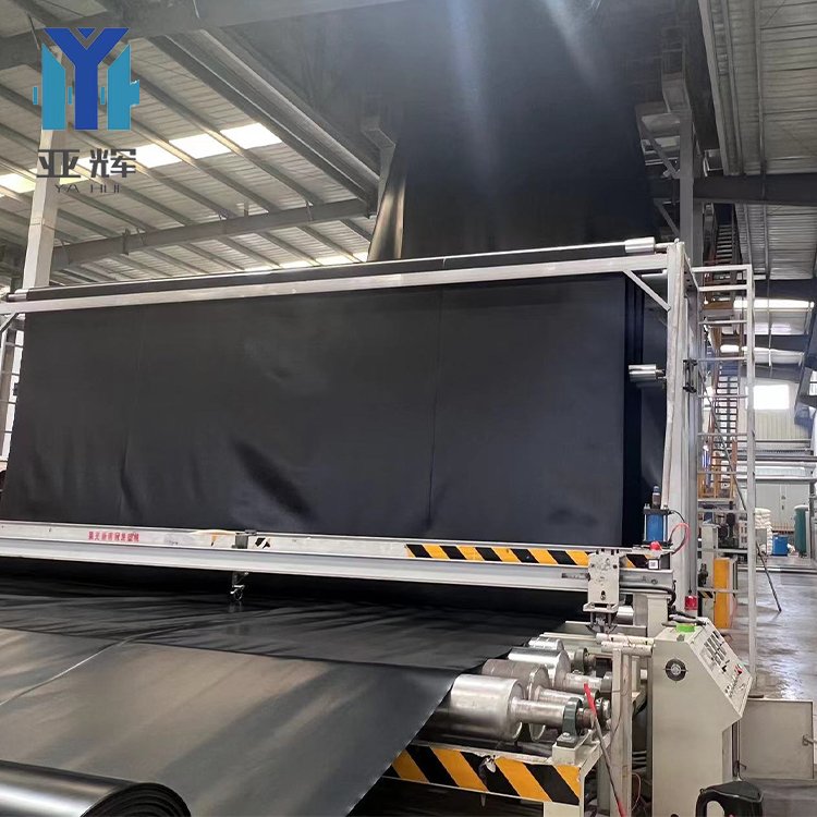 landfill dam plastic sheet membrane lake farm fish tank film pond liner 0.5mm 0.7mmthickness hdpe Geomembrane