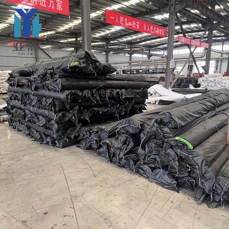 landfill dam plastic sheet membrane lake farm fish tank film pond liner 0.5mm 0.7mmthickness hdpe Geomembrane