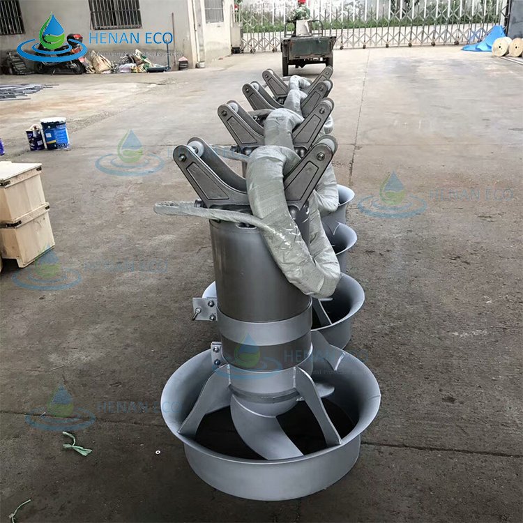 Sewage Treatment Biogas Plant Anoxic Tank Submersible Mixer