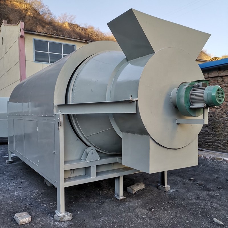 High Efficiency Slurry Sludge Dryer Biogas Residue Sludge Drying Machine factory rotary drum dryer price