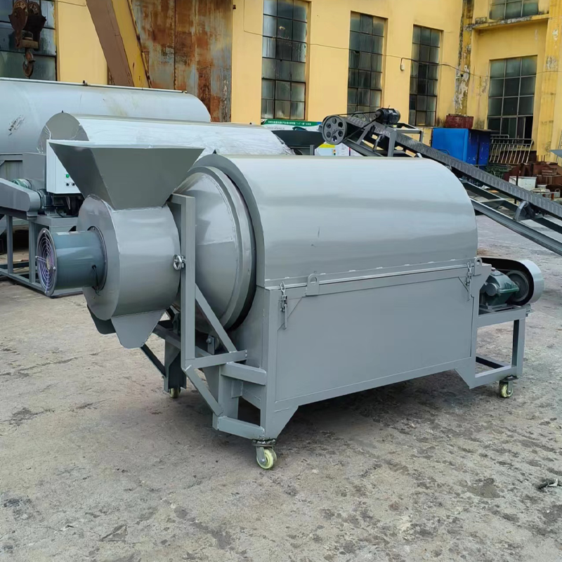 High Efficiency Slurry Sludge Dryer Biogas Residue Sludge Drying Machine factory rotary drum dryer price