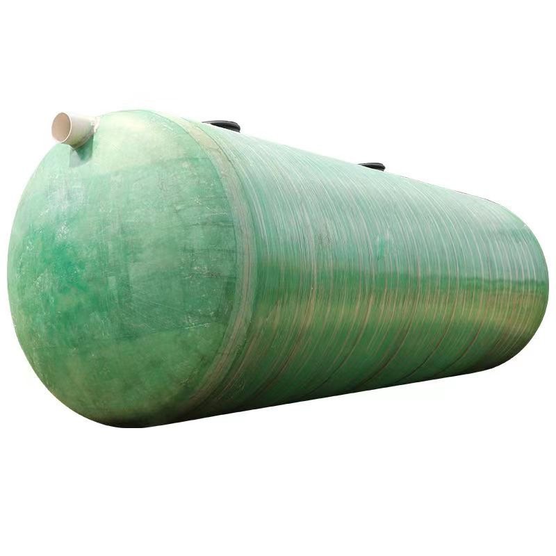 Underground Type Domestic Sewage Treatment System Biogas Domestic Waste Water Purification Frp Grp Septic Tank