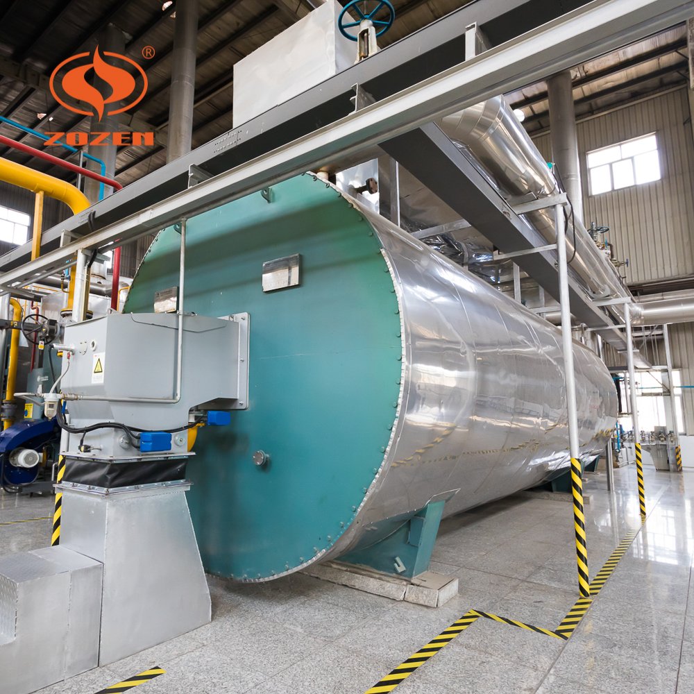 ZOZEN Brand coke oven gas biogas oil fired Thermal Oil Boiler unit