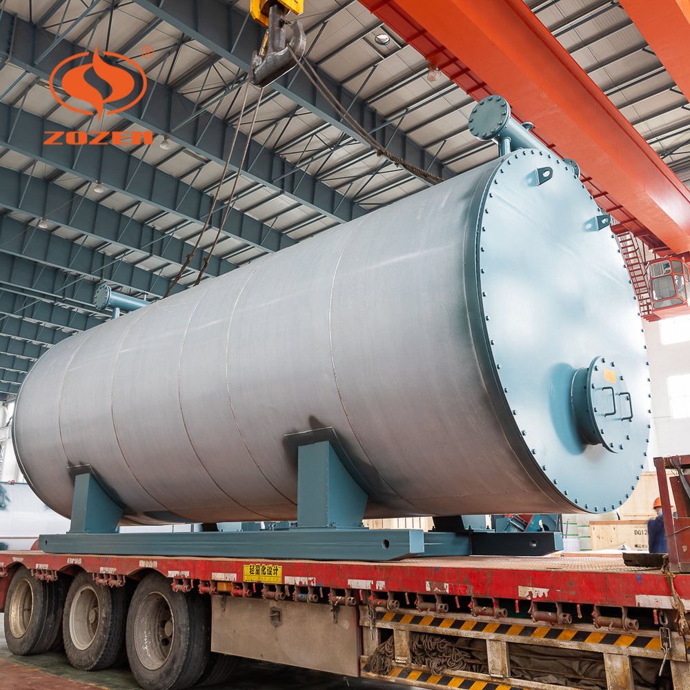 ZOZEN Brand coke oven gas biogas oil fired Thermal Oil Boiler unit