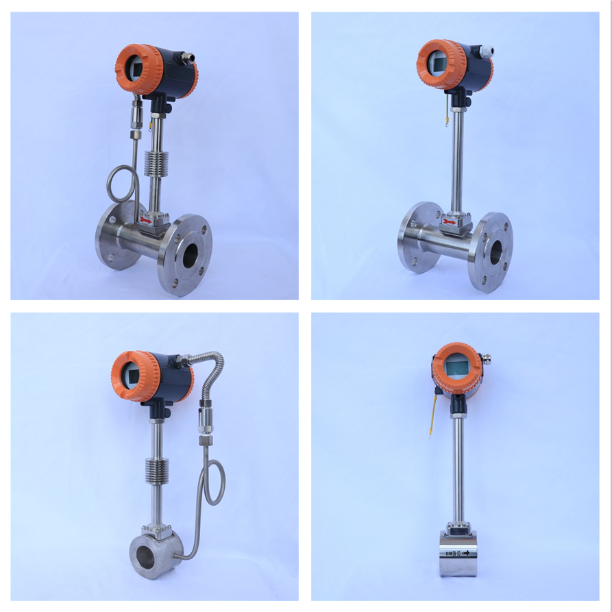 RS485 mechanical flow meter ce biogas co2 regulator flowmeter CE approved vortex flow meter
