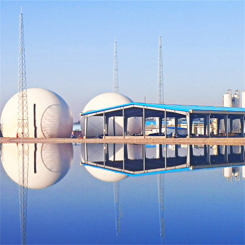 High Purity Biogas H2S Removal Less Corrosive Amine Solution Separation CO2 Removal Equipment From Biogas