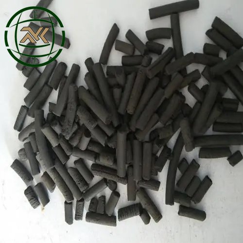 High Quality 4mm Columnar Activated Carbon For Gas Treatment Desulphurization Activated Carbon