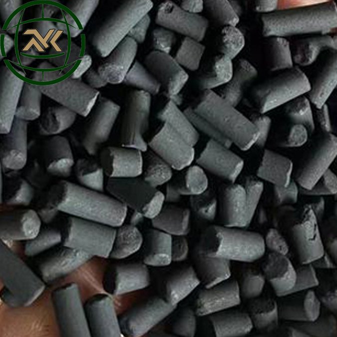 High Quality 4mm Columnar Activated Carbon For Gas Treatment Desulphurization Activated Carbon