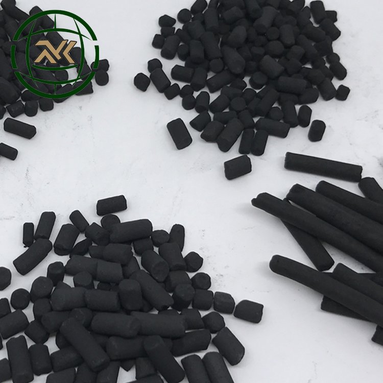 High Quality 4mm Columnar Activated Carbon For Gas Treatment Desulphurization Activated Carbon