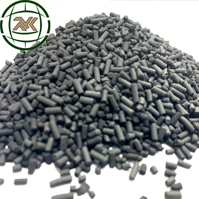 High Quality 4mm Columnar Activated Carbon For Gas Treatment Desulphurization Activated Carbon