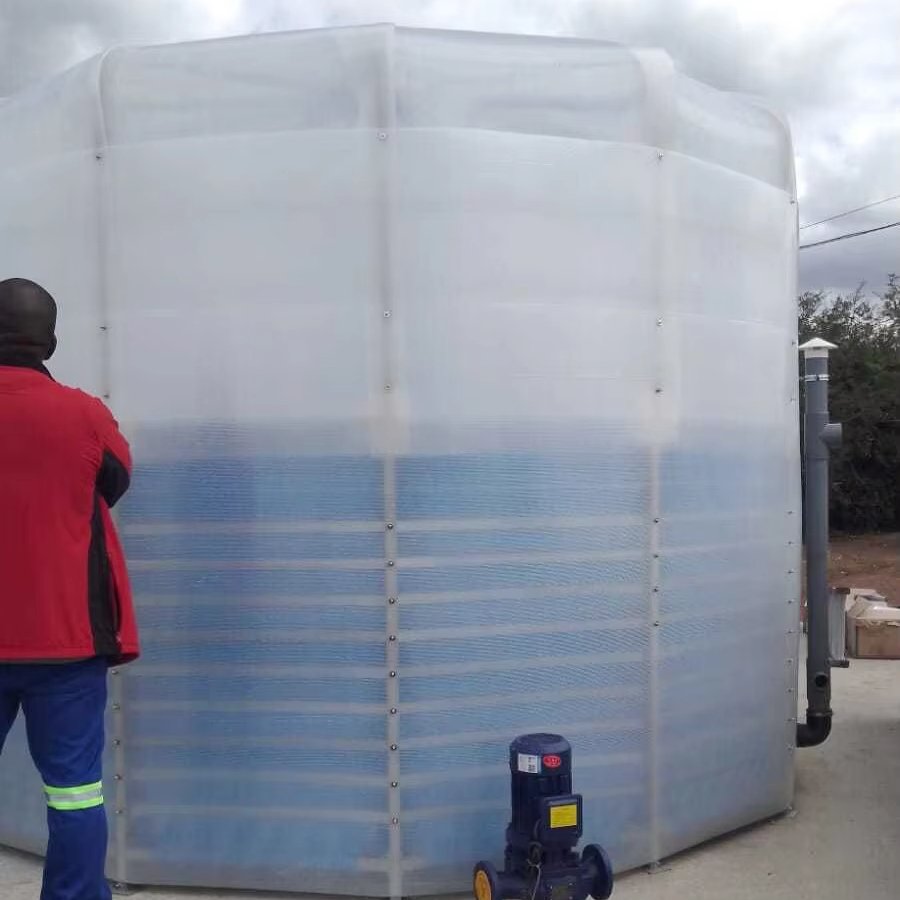 China PUXIN Anaerobic Digester Reactor Biogas Biodigestor System for Chicken Farms Cow Farms