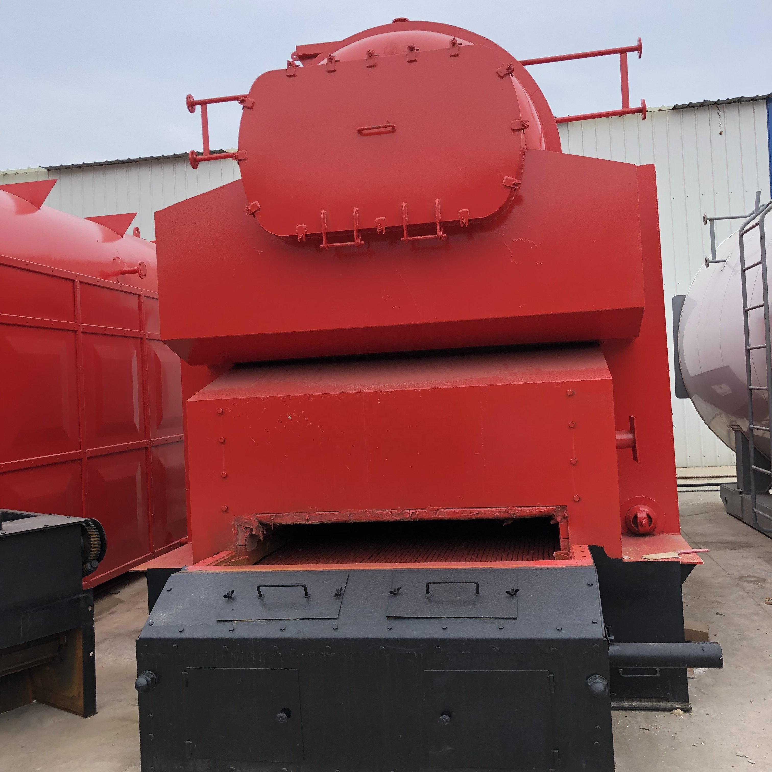 HNJS Chain Grate Stoker China Type Boiler Biomass Steam Boiler Biomass Steam Boiler For Agro Industries