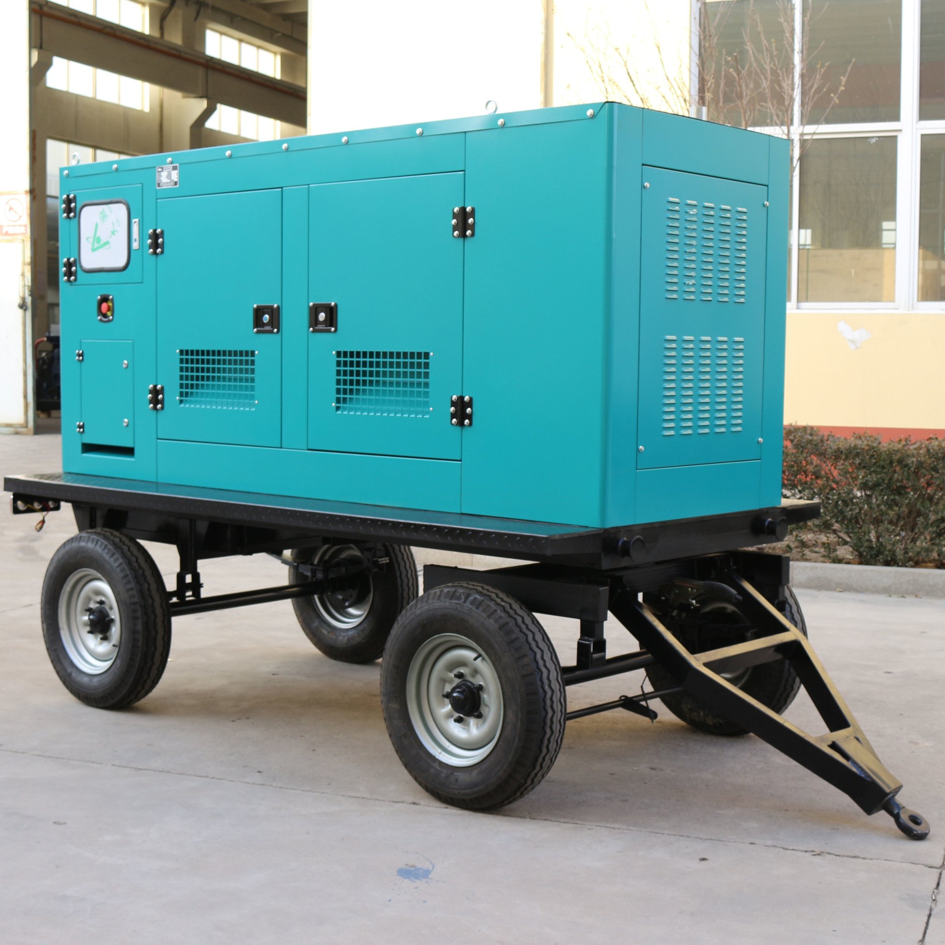 Trailer units that can use diesel, natural gas, biogas, coal bed methane and other fuels