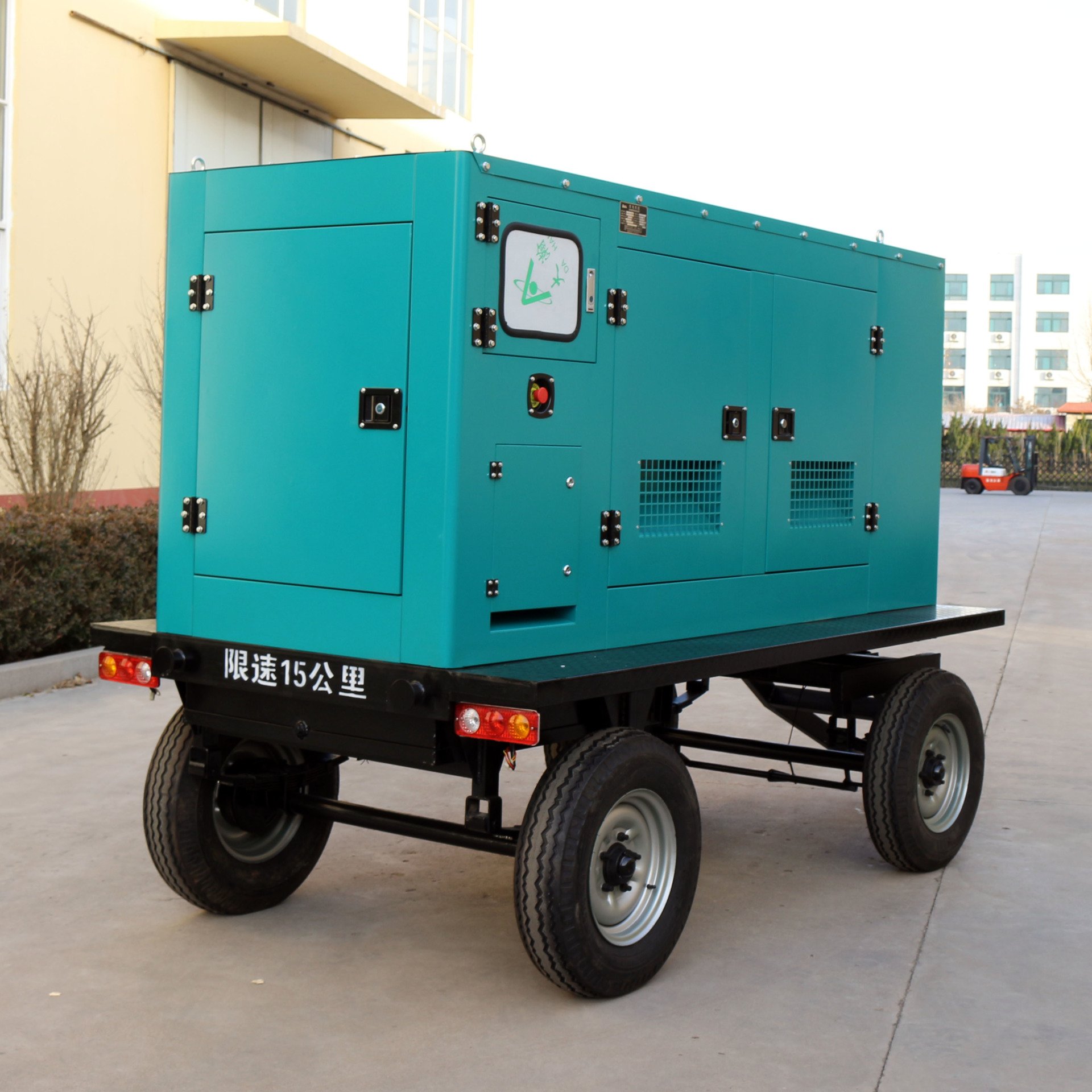 Trailer units that can use diesel, natural gas, biogas, coal bed methane and other fuels