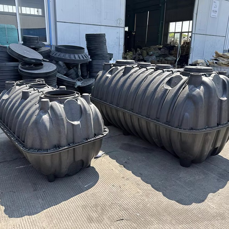 1000L 1500L 2500L Underground Home Sewage Treatment Septic PE Plastic Material Household Biogas Small Septic Tank