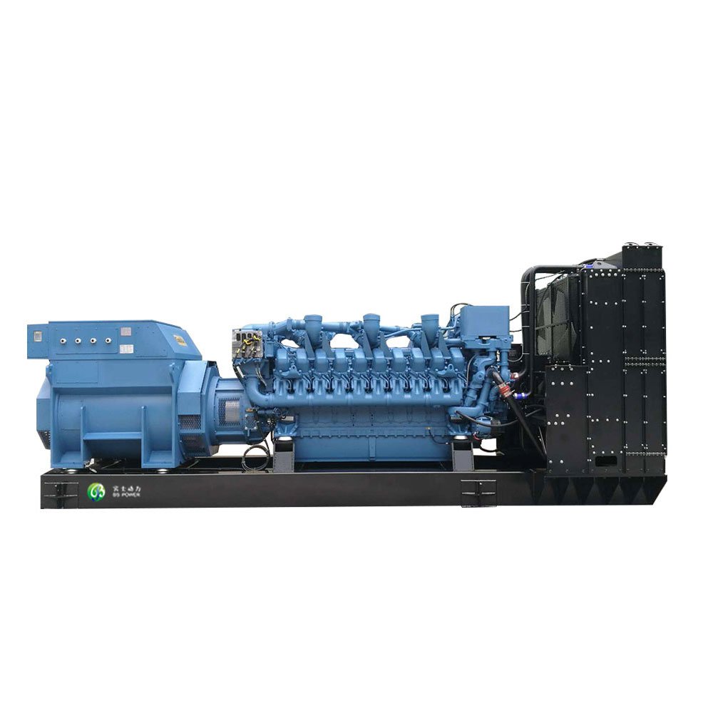 New 1 mw 2mw natural gas generator biogas good price Genset engine