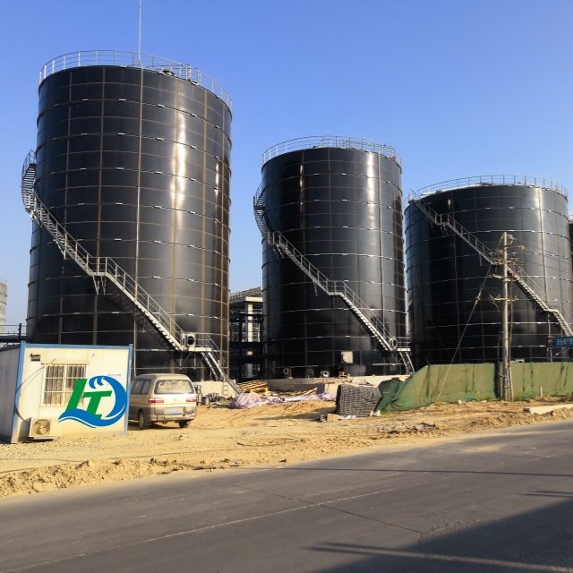 Heavy-Duty biogas plant enamled bolted steel tank outdoor water storage tank storage large-capacity tank
