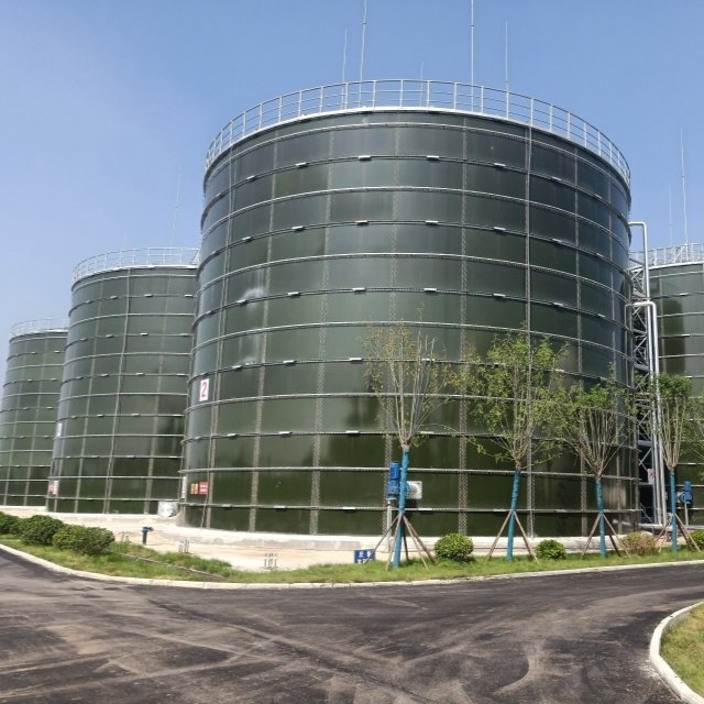 Heavy-Duty biogas plant enamled bolted steel tank outdoor water storage tank storage large-capacity tank