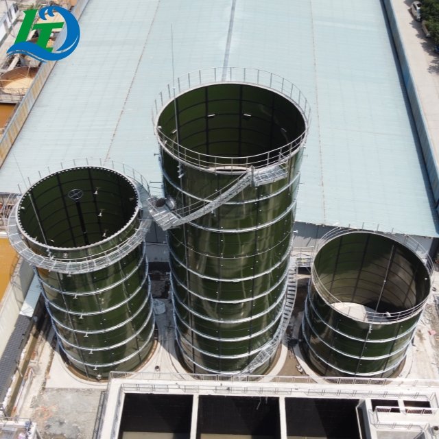 Heavy-Duty biogas plant enamled bolted steel tank outdoor water storage tank storage large-capacity tank