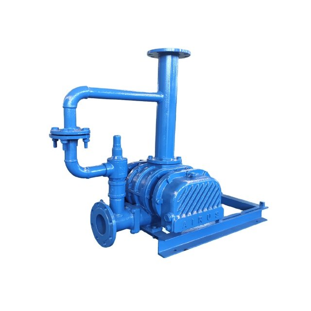 Wholesale price huadong factory airus brand biogas plants root blower 3 horse power lobe roots blower for pig farm