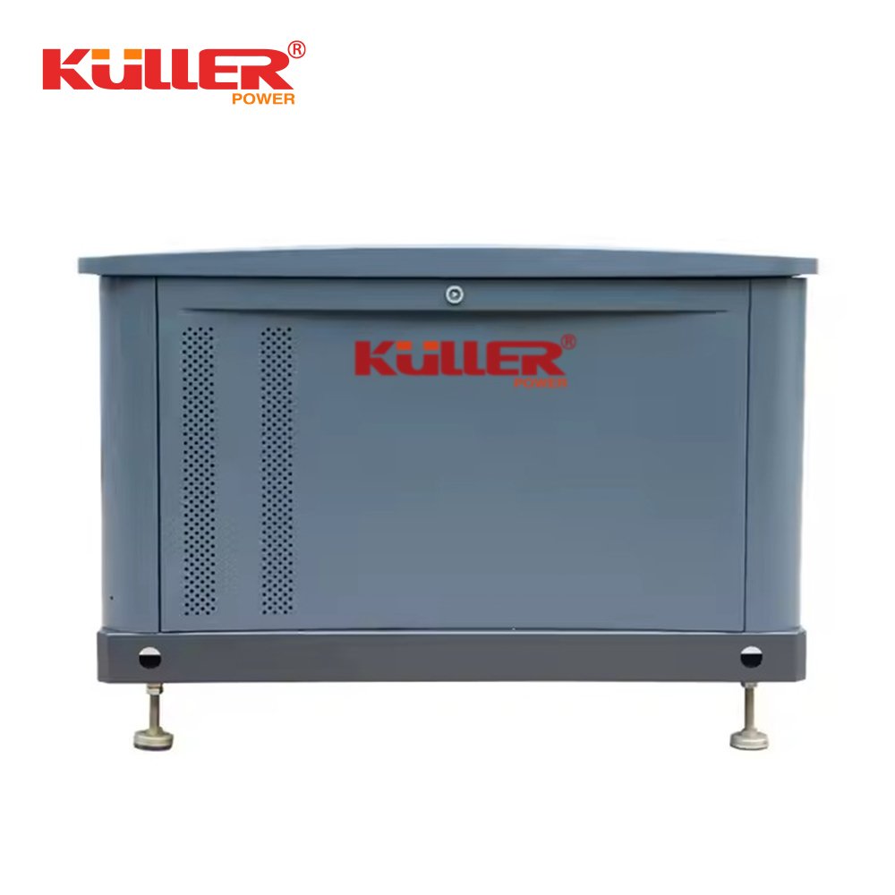 6KW 8KW 10KW Mute Turbine Generator Single Phase Water Cooled 220V/380V DC Output for LPG/Biogas-Natural Gas Liquefied