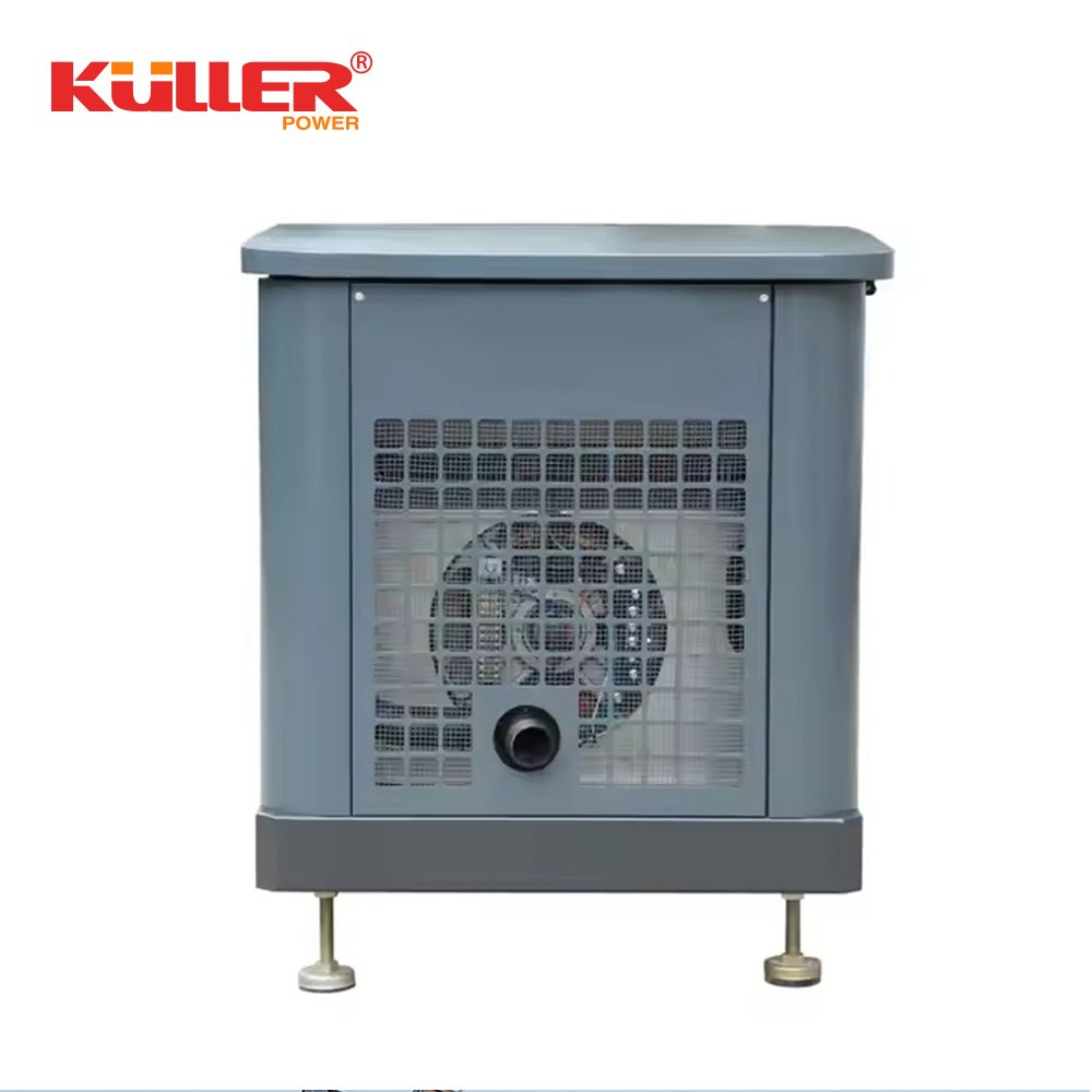 6KW 8KW 10KW Mute Turbine Generator Single Phase Water Cooled 220V/380V DC Output for LPG/Biogas-Natural Gas Liquefied