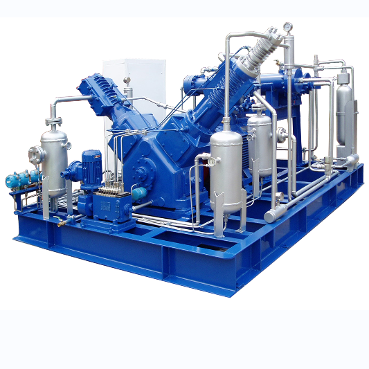 Oli Free Energy Saving 250Bar Natural Gas Compressor for CNG Filling Station Compressor