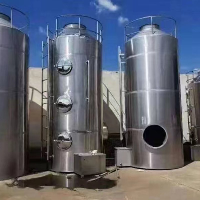 GATE 2000-2600M3/H Fertilizer Making Machine industrial waste gas treatment wet scrubber purification Spray Tower