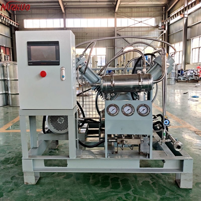 NUZHUO Cylinder Filling Compressor After O2 N2 Generator Widespread Industrial Use Hot In South America