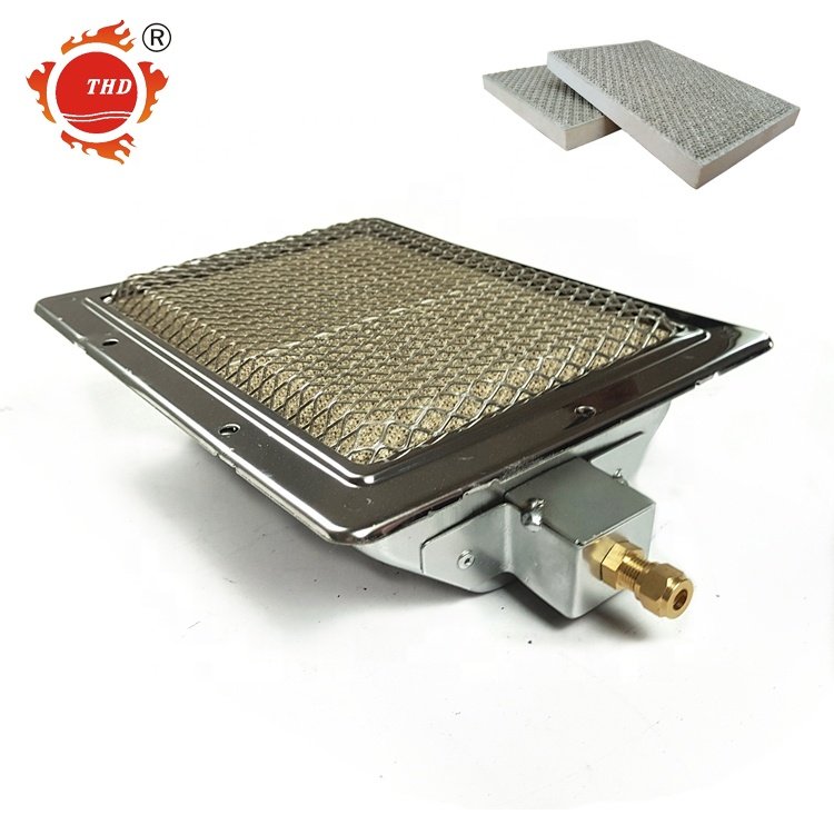 Natural Gas,LPG,Propane,Butane BBQ Infrared Ceramic Catalytic Burner for Barbeque Grill