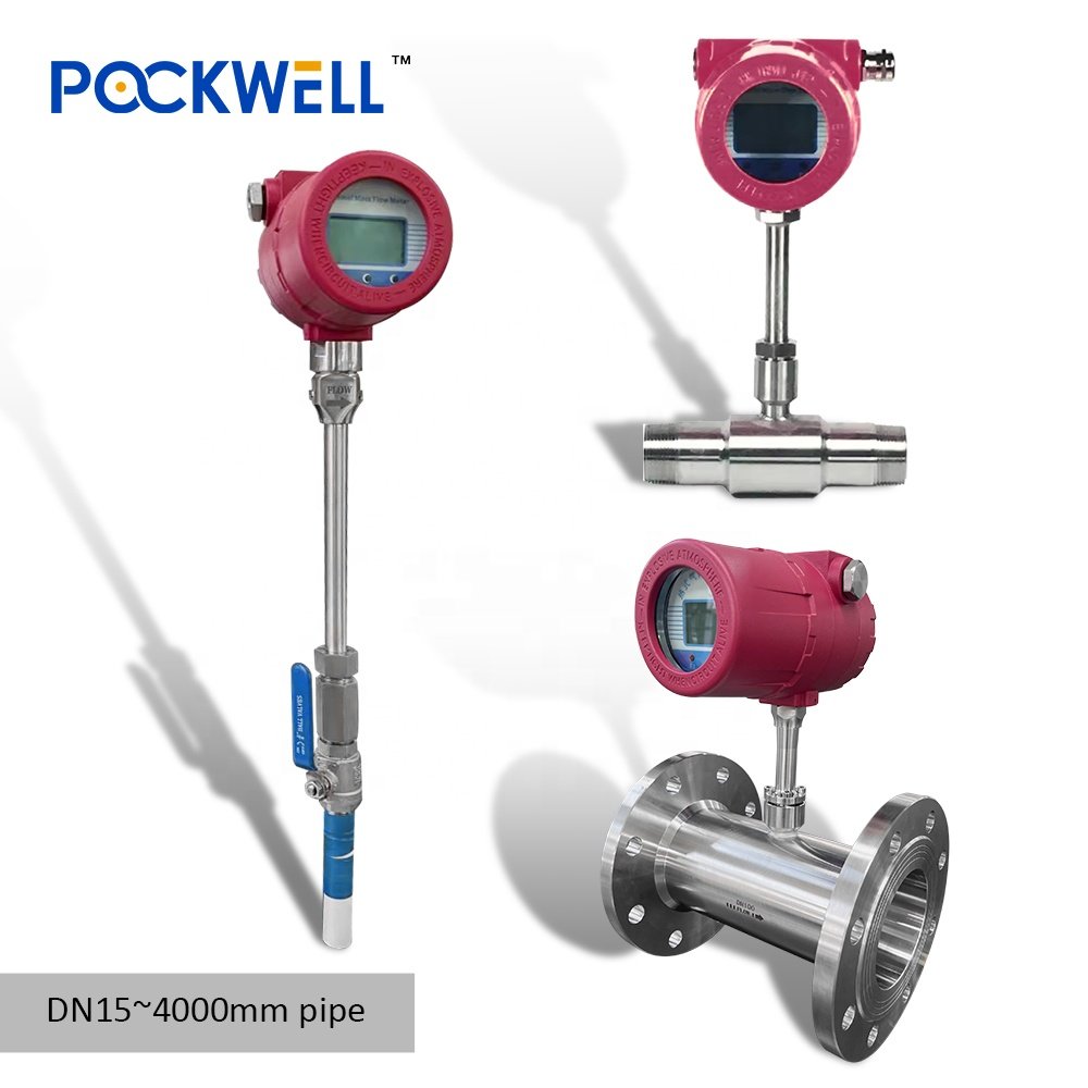PWF-TGMF high quality CO2 nitrogen ammonia hydrogen LPG gas thermal mass flow meter