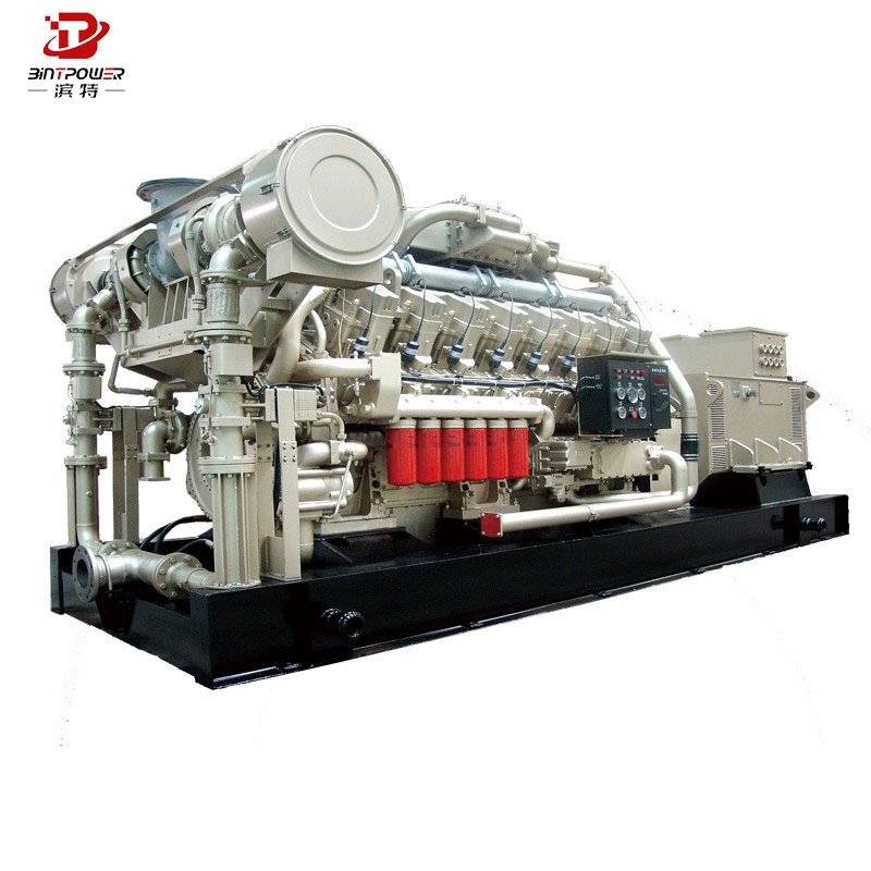 BINTPOWER Gas engine genset 60kw 100kw 250kw 1400kw natural gas/biogas/LPG gas generator price