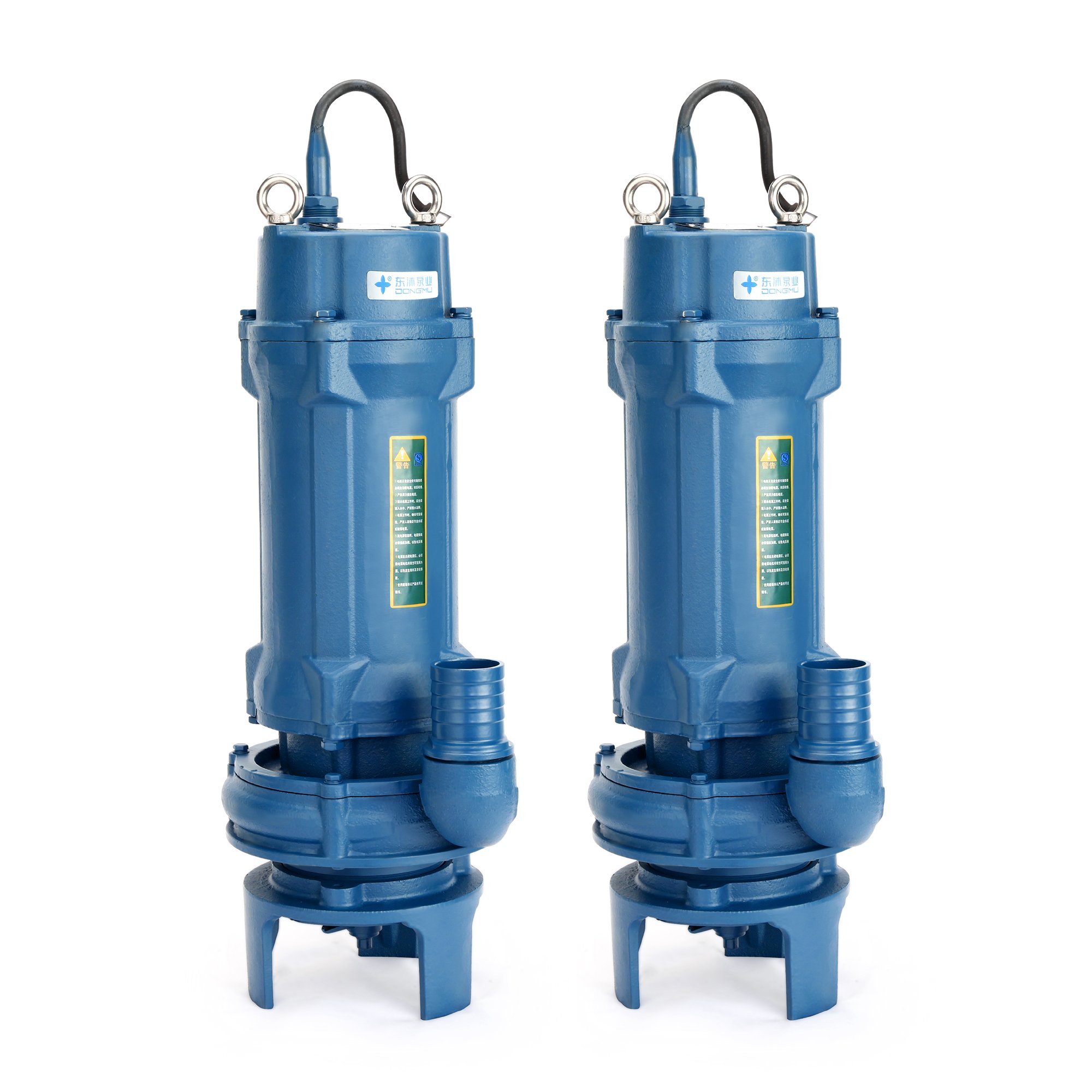 Sewage cutting sewage pump for pumping feces, biogas, mud, sewage pump for household septic tanks, high-power cutting pump
